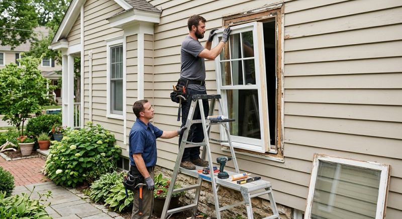 Arched Window Repair in Kansas City, KS